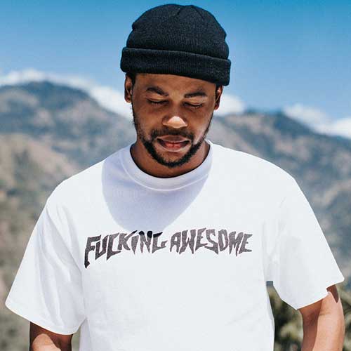 Fucking Awesome printed on T-Shirt
