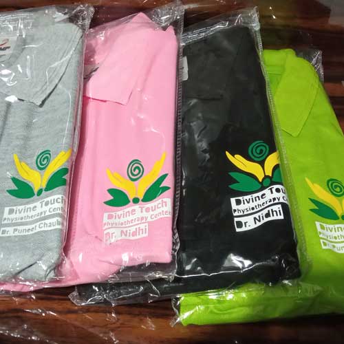 Multi-color T-Shirt printed with Logo